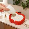 Creative Apple Soap Tray Portable Soap Dish Drain Soap Storage Box Bathroom Cute Soap Storage Rack Home Decoration Ornament