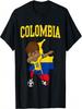 Colombia Soccer Colombian Football Dabbing T-Shirt