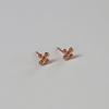 Less Is More 14K Gold Dots Earring