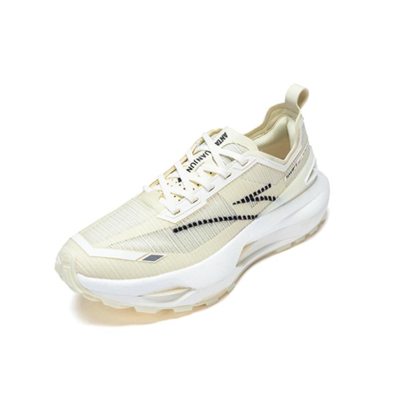 Anta Comfortable Casual Non-Slip Wear-Resistant Low-Top Outdoor Functional Shoes Men Shoes Ivory-White 112426603A-1