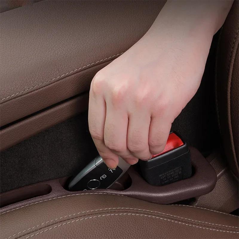 2 Stück Autositz-Spaltstopfen Anti-Leckage-Streifen Auto-Innenzubehör Sitz unsichtbare Aufbewahrungsbox Füllstreifen Allgemeine Anleitung