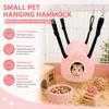 Little Pet Hammock Suspended Comfortable Breathable Lizard Crawling Pet Shelter Anti-Biting Protection Durable Pet Supplies