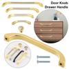 Kitchen Luxury Furniture Hardware Cabinet Zinc Alloy Door Knob Wardrobe Drawer Handles Door Handle