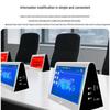 HuiDu 7-inch Double-sided Smart Conference Desk Card (CN version)