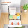Xuanyong No-Drill Wall-Mounted Kitchen Dishcloth Rack