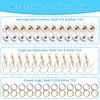 Polymer Clay Cutters for Earring Making Contains Clay Molds Earring Hooks Rings Boho Clay Cutters for Polymer Clay Jewelry