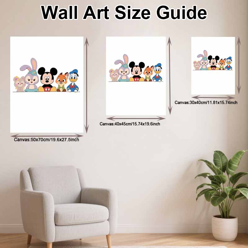 Disney Diamond Art Painting Mickey Friends Home Wall Decor Crafts Adult/Beginner Gift Ideas Home Decor