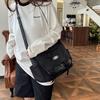 Daily Versatile Large Capacity Class Mailman Shoulder Bag Cute College Style Girl Japanese Campus Crossbody Bag