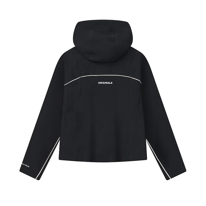 FILA Original Fashion Simple Classic Personality Trendy Retro Sports Casual Versatile Comfortable Slim Fit Short Jacket Women jackets F11W619706FNV