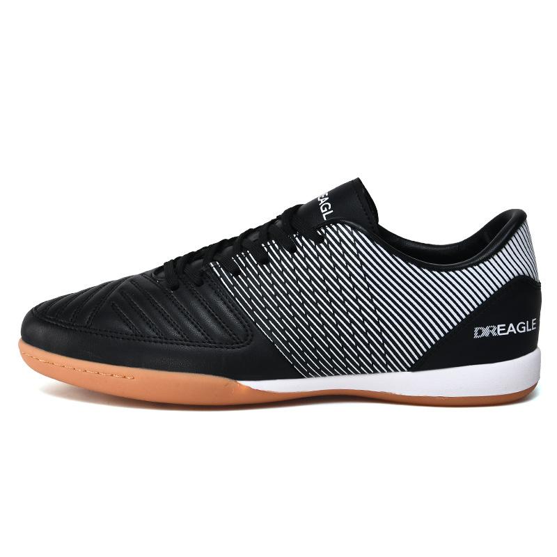 Hallenfußballschuhe mit flacher Sohle Herren Echte Erwachsene Mittelschüler Wettbewerbstraining Profischuhe Rutschfest und Verschleißfest Jinj