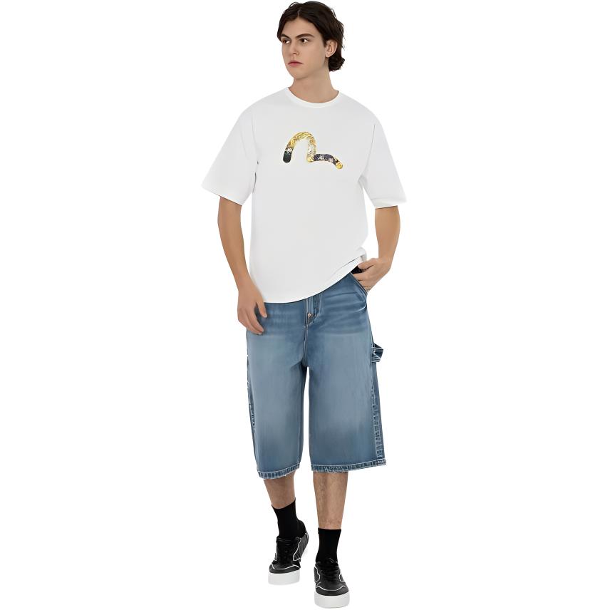Evisu Short Sleeved T Shirts Men's 2ESEPM4TS1195RXCT