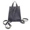 Excellent COACH Backpack Â· Daypack Old Coach Black Glove Leather Women 9960 Used