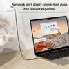 1000Mbps Gigabit Ethernet Type C To RJ45 Cable for Fast Speed Stable Corded Connection Plugs Play Design