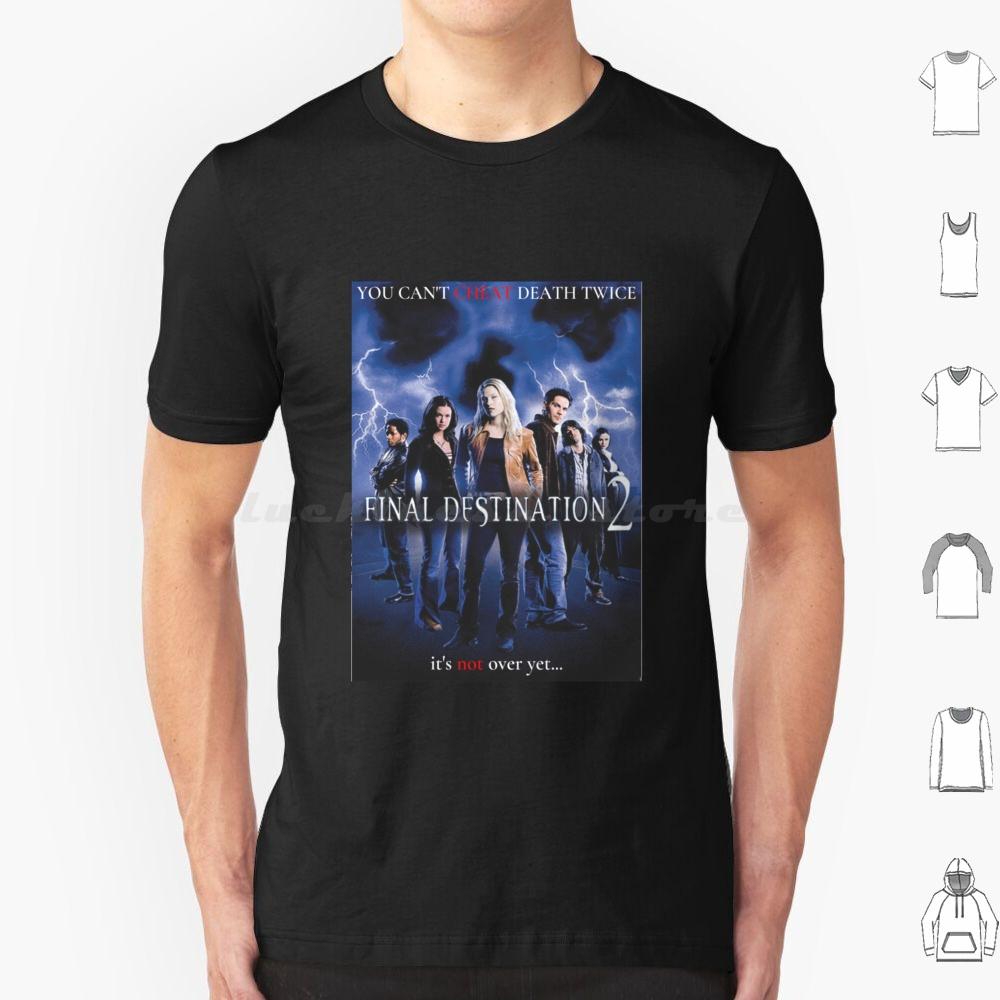T-shirt Final Destination 2 Uomo Donna Bambini 6xl Film Final Destination Cinema Horror Suspense Final Destination 2 Avventura Paura