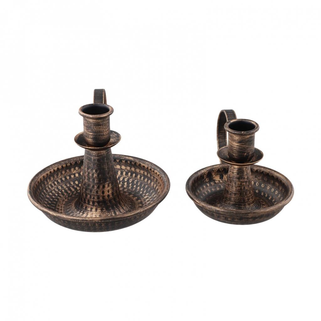 Wygodny Uchwyt Zestaw Świeczników Żelazne Świeczniki