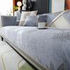 European Jacquard Chenille Fabric Sofa Cushion Non-Slip Four Season Universal Embroidery Sofa Cover Towel L-shaped Sofa Cover