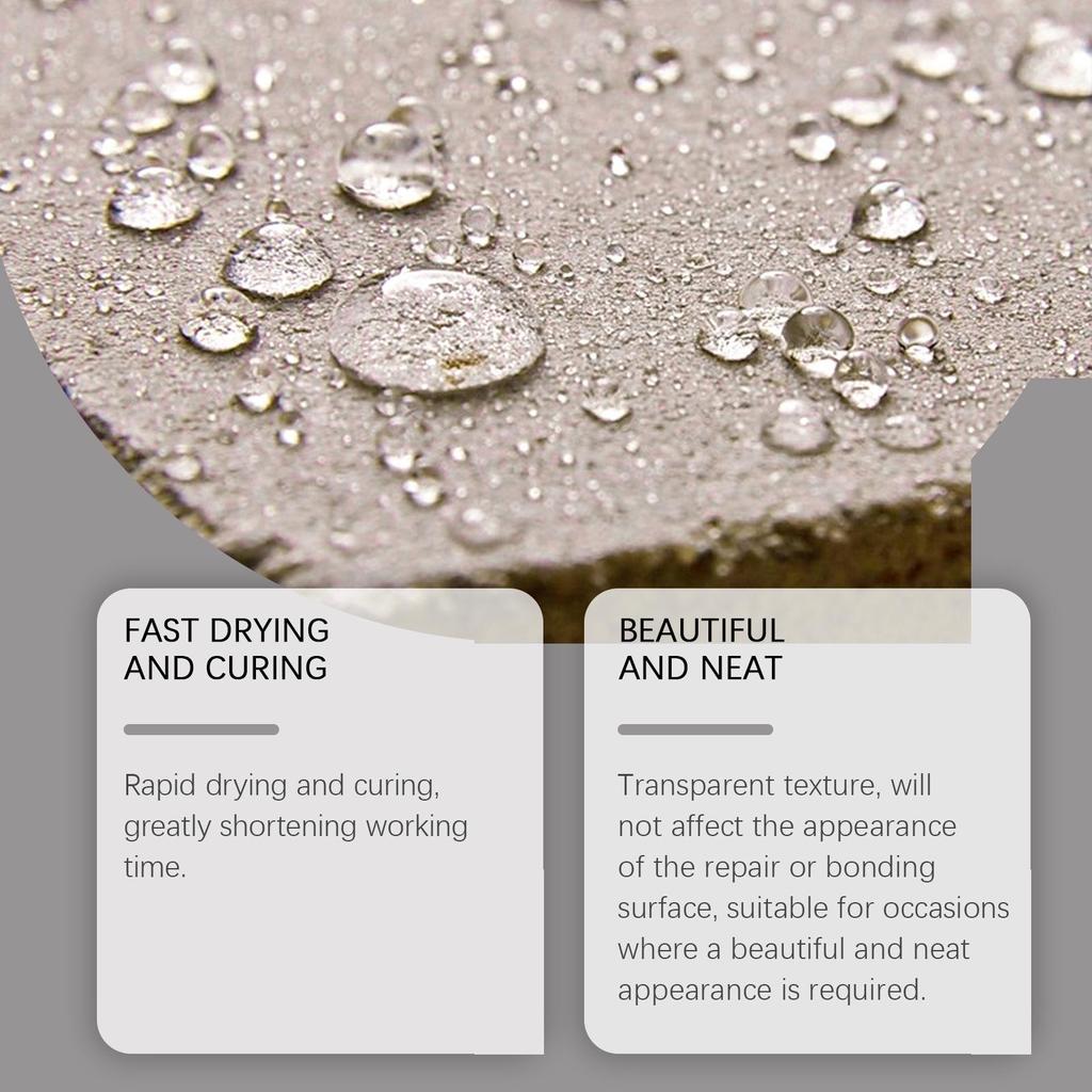 JUE FISH Invisible Waterproof Sealant - Leak Repair, Wear-resistant, Non-shedding Coating for Home Improvement.