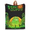 Super warme tragbare Kuscheldecke für Zuhause, Auto, Tagesdecke, Flanelldecken, Perfekt für Sommer-Klimaanlage, Inspiriert von Singer-Songwritern