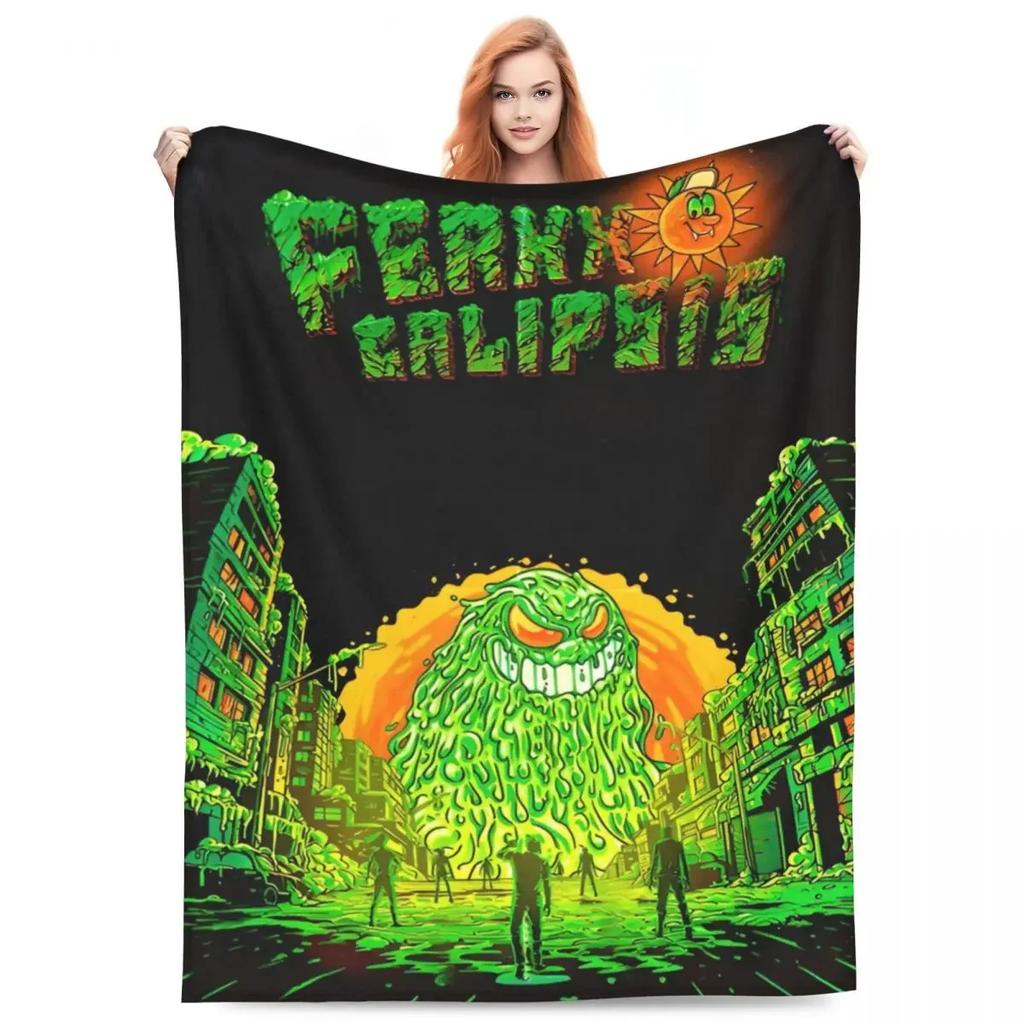 Super warme tragbare Kuscheldecke für Zuhause, Auto, Tagesdecke, Flanelldecken, Perfekt für Sommer-Klimaanlage, Inspiriert von Singer-Songwritern