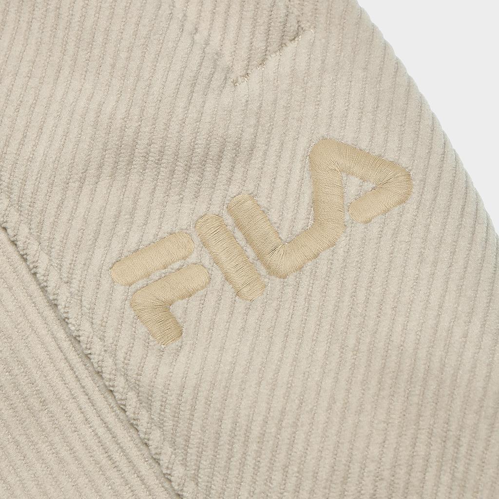 FILA Heritage Series Solid Color Mid-Rise Tapered Knit Sports Pants Men bottoms Highland-Yellow F11M348608F-YE