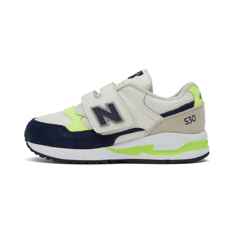 New Balance NB 530 Series Velcro Low Top Running Shoes Kids Sneakers Light-Blue Green KV530SIP