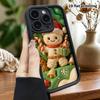 Phone Case: 2D Flat Design Suitable for iPhone 18 17 16 15 14 13 Pro Protective Case, Gingerbread Man Christmas, Christmas and Halloween, Perfect Holi