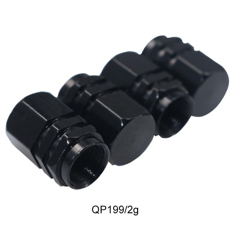 

4 шт. Новые автомобильные колпачки для колес, противоугонные алюминиевые автомобильные колеса, шины, клапаны, стержни шин, колпачки для воздушных клапанов, крышка для автомобиля, грузовика, мотоцикла 4 Pcs чёрный