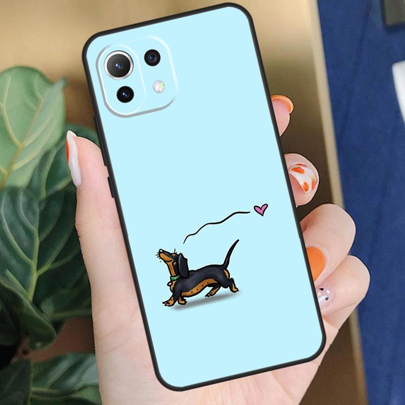 Dachshund Teckel Dackel Dog Case For Xiaomi 17 Pro Max 14 15 Ultra 13T 14T 15T Pro POCO F8 F7 F5 F6 X5 X6 X7 Pro Coque