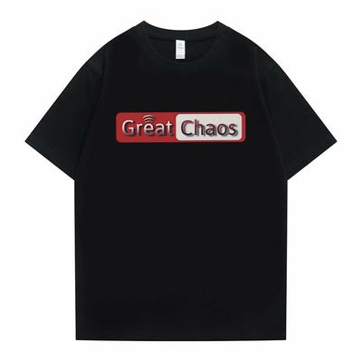 Rapper Ken Carson A Great Chaos Graphic Print Tshirt Playboi Carti T Shirt Men Hip Hop Tshirt Male  Tees