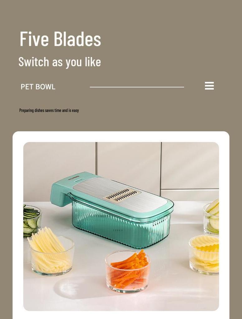 Multifunctional Vegetable and Potato Shredder Slicer