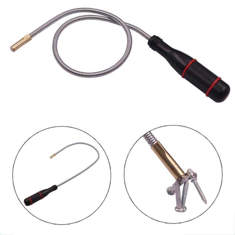 Bendable Flexible Magnetic Pickup Tool,23.6'' Grabbers Tool, Accurate Pick Up In Narrow Space for Engine Home Sink