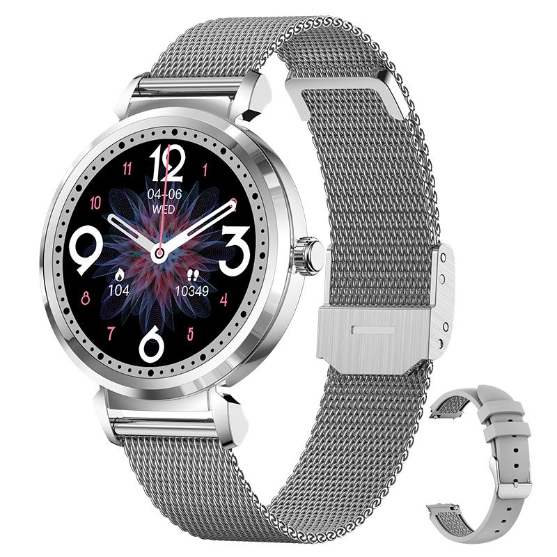 Fashion Women Smart Watch Multi Sport Mode Ip68 Waterproof Fitness Tracker 1.09 Hd Color Screen Smartwatch Ladies+box