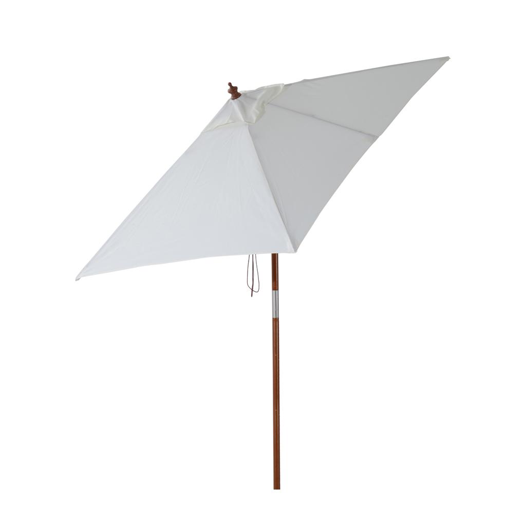 Foldable garden parasol, rectangular beach umbrella, water-repellent and UV-resistant for beach, balcony, terrace and garden