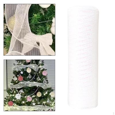 10 Yard Netzband für Weihnachts-Basteln und Geschenkverpackung