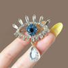Devil's Eye Women's Lapel Pin Corsage - High-End Waist Cincher Accessory