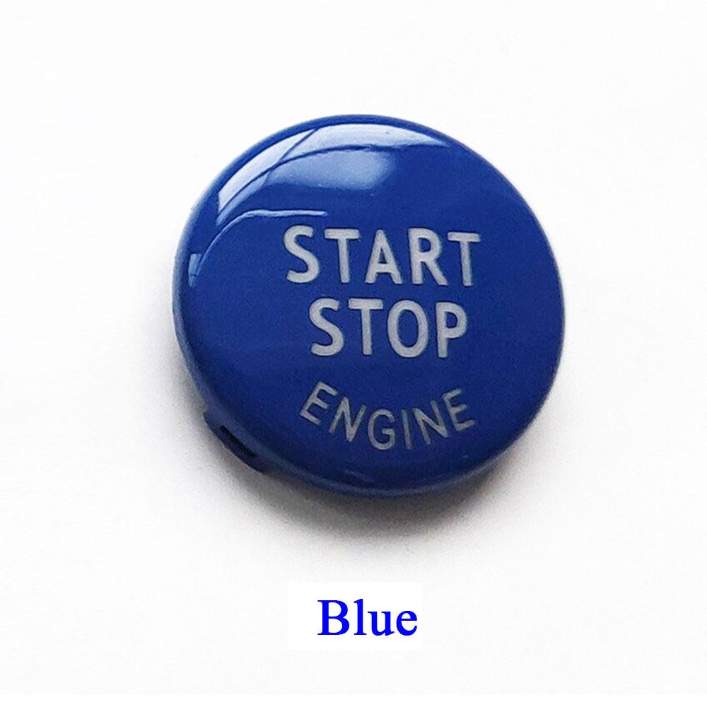 Couvercle de bouton de démarrage et d'arrêt d'allumage du moteur, couvercle de remplacement pour BMW série 1 3 5 E87 E90 E91 E92 E93 E60 X5 X6 Z4 E84 E83 E70