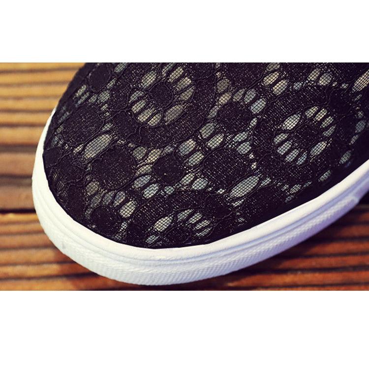 Dámské letní boty baotou protiskluzové měkké dno jednobarevné boty outdoorové ležérní polobotky síťovina patchwork