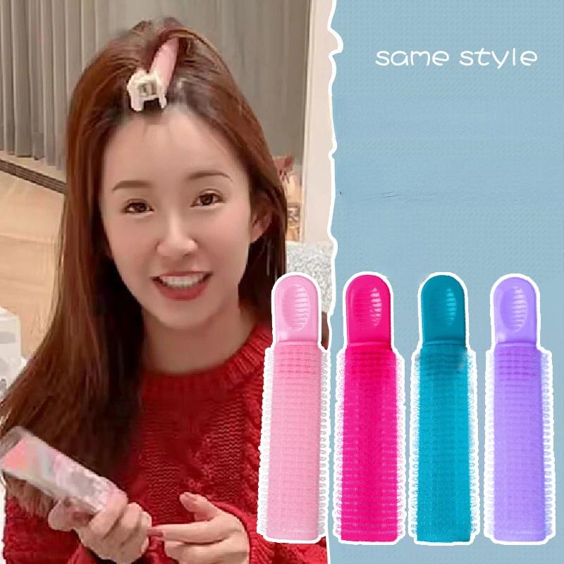 Natural Fluffy Hair Clips for Girl Hair Rollers Curlers Sleeping Overnight Reusable Hair Root Fluffy Clip Styling Accessries New