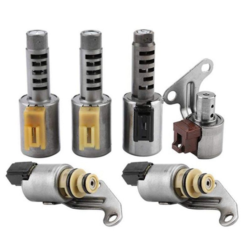Durable-6Pcs/Set U540E Shift Solenoid Valve Gear Box Solenoid Valve For Toyota Vios A4LB1 Spare Parts Accessories