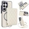 For MagSafe Magnetic Detachable Wallet Crossbody Phone Case For Samsung Galaxy S26 Ultra S25 Edge S24 S23 FE S22 Plus A57 A37