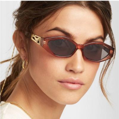 New Small Full Oval Frame Sunglasses Trendy Fashion Multicolored Female Shades Popular Brand Designer UV4 Eyewear for Ladies