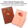 DIY Anti-Skimming Leather Passport Holder: Multifunctional, Personalized, Candy Color Ticket Keeper