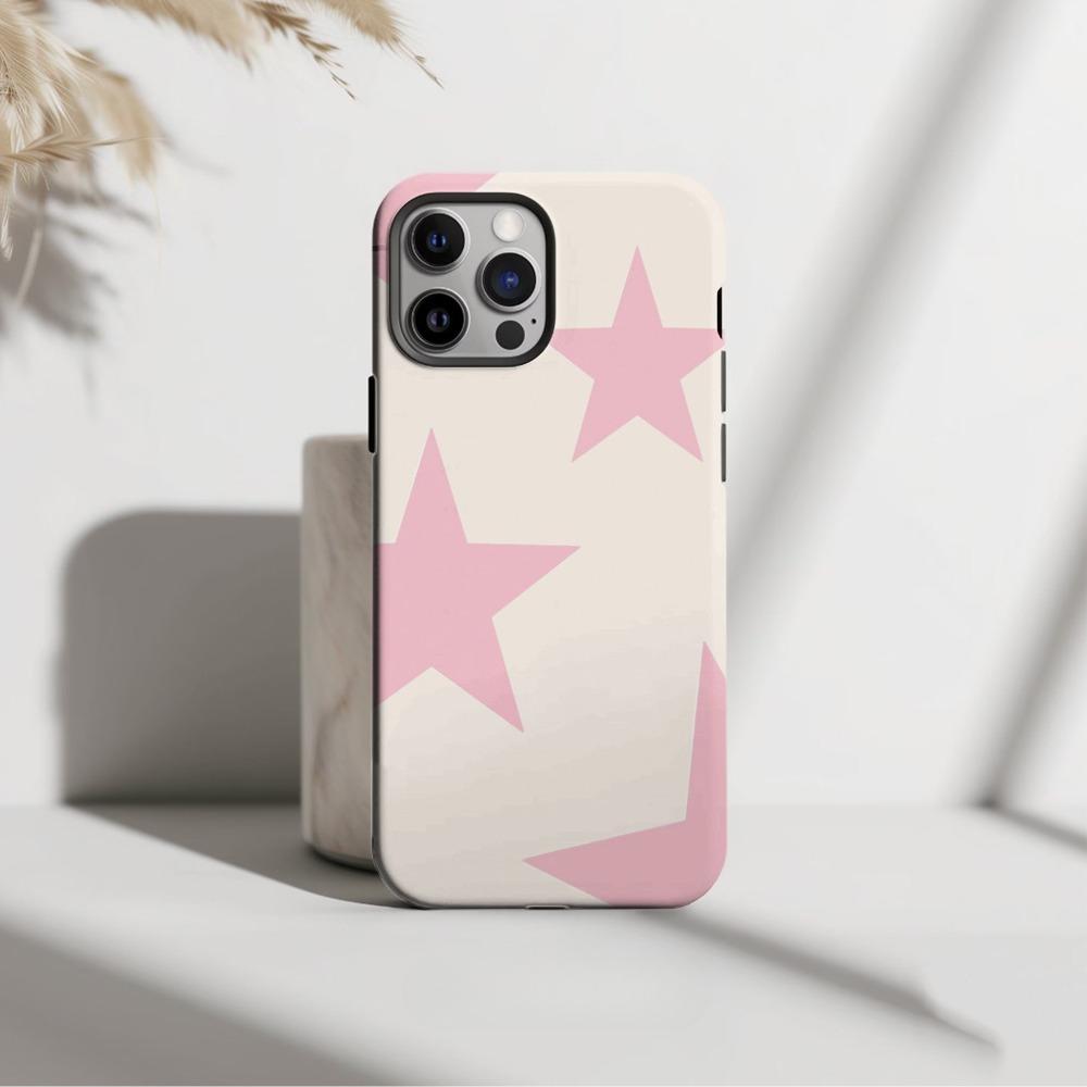 Чохол для телефону 2-в-1 зі зірковим візерунком, сумісний з iPhone 17 16 15 14 13 12 11 Pro/Max/Plus, протиударна задня кришка