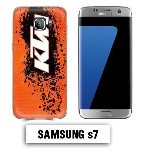 Coque Samsung S7 KTM cross enduro