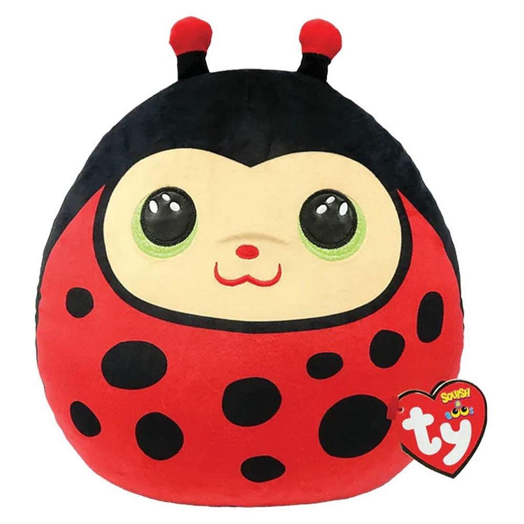 TY Squish A Boo Ladybird Plush Toy