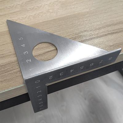Stainless Steel Angle Ruler Protractor Multifunction Woodworking 45 90 Degree Measuring Marking Gauge  Measure Tools