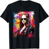 Funny Mona Lisa 90s Pop Art Graffiti Style Vintage Aesthetic T-Shirt