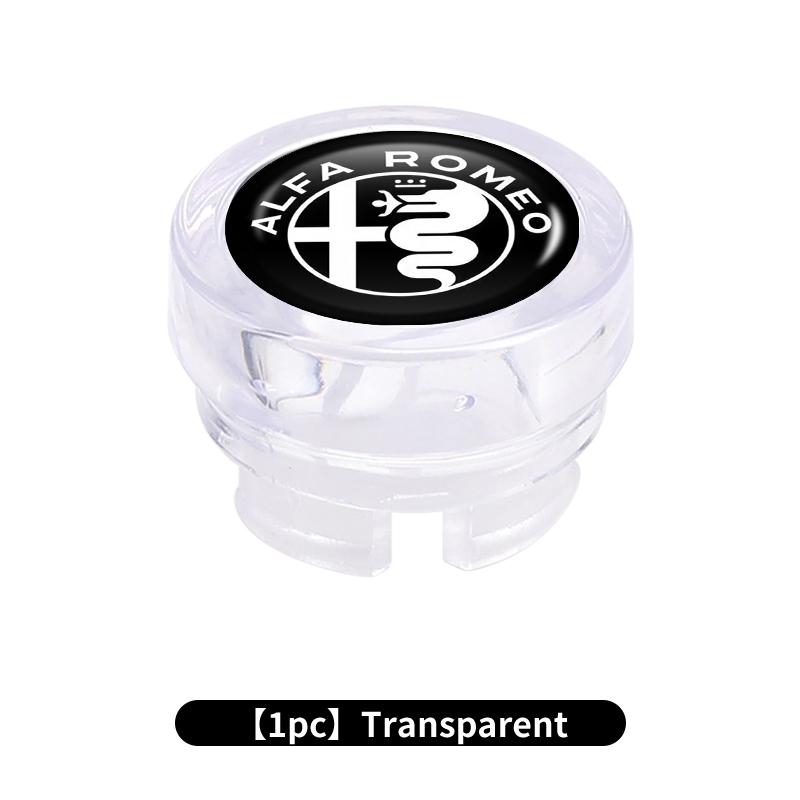 Car Cigarette Lighter Cover Button Protector Dust Cap Auto Accessories For Alfa Romeo Giulia 147 Mito 156 159 166 GT Stelvio