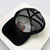And Women Color Contrast Hip-Hop Embroidered Panda Letter Prints Baseball Caps Sun Protection Personalized Air Permeable Trucker Caps All-Match