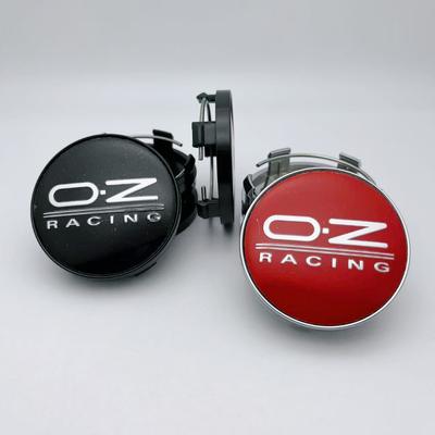 4 stuks OZ Racing Logo Auto Wiel Naafdoppen - 60mm Duurzaam Plastic Naafdoppen Ontwerp Duurzame Plastic Constructie Eenvoudige Installatie Strakke Naafdop